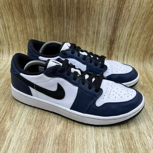 Nike Air Jordan 1 Low Golf Men's 10.5 Midnight Navy White Black DD9315-104 Shoes